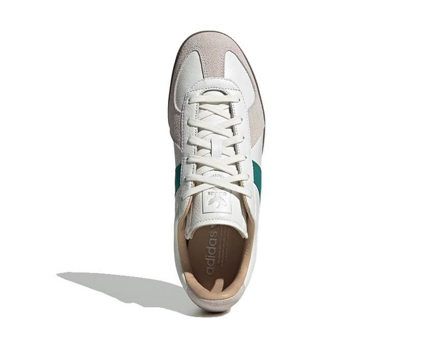 Adidas BW Army Power Green vue arrière — heel tab renforcé coloris vert