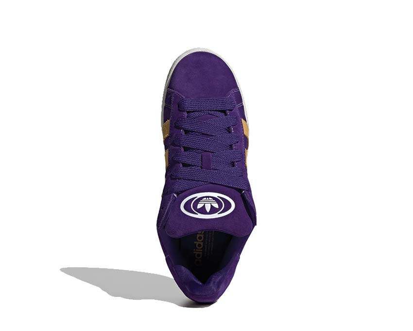 Adidas Campus 00S Collegiate Purple Detail — violettes Veloursleder
