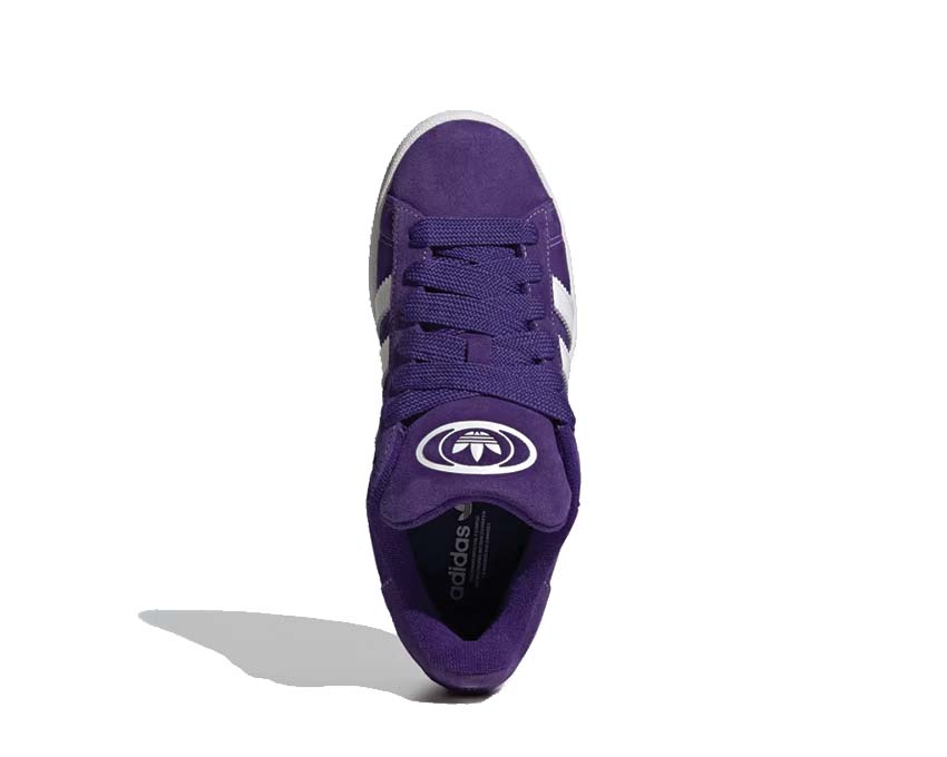 Adidas Campus 00S W Collegiate Purple — vista tres cuartos superior