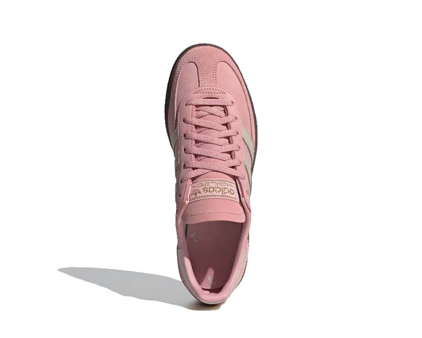 Adidas Handball Spezial W Wonder Mauve détail — tige suède et broderie Adidas