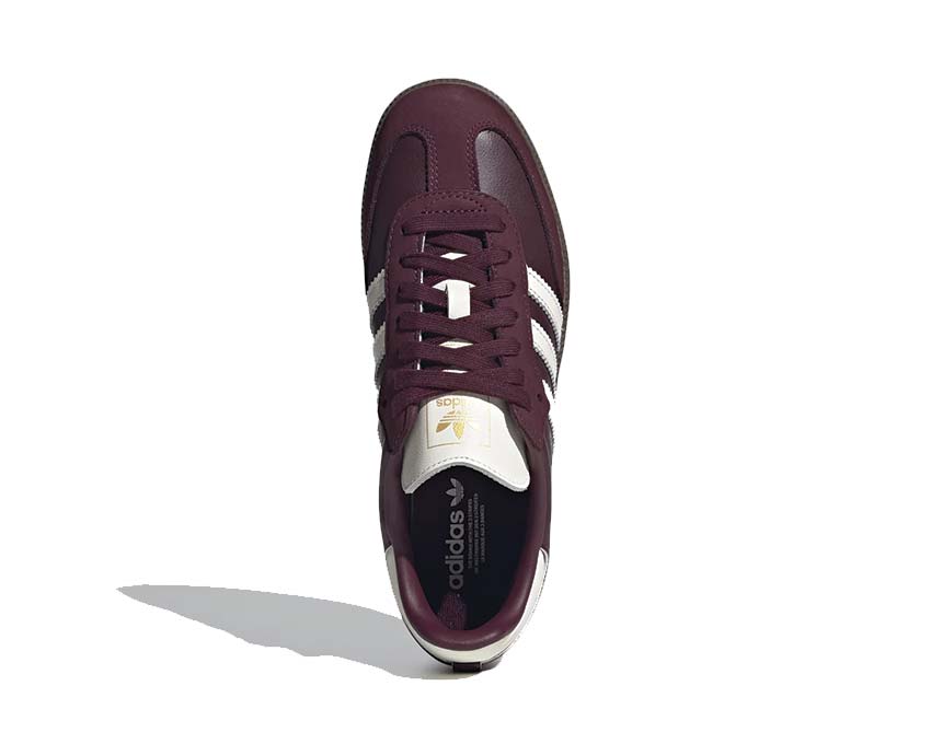 Adidas Samba OG W Maroon — vue arrière