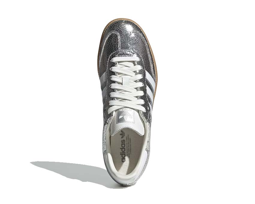 Adidas Samba OG Silver Metallic — vue trois quarts arrière