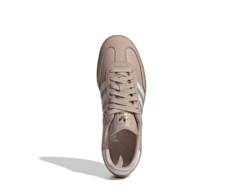 Adidas Samba OG W Wont détail — empiècement suède et languette velours