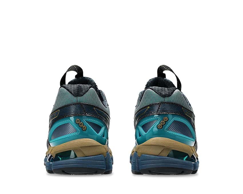 Asics UB10-S Gel Kayano 20 Sea Glass détail — tige collaboration premium