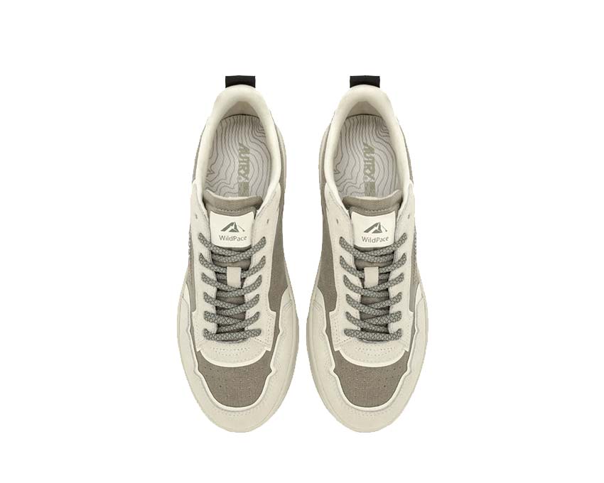 Autry Wildpace Low Raspberry finitions — surpiqûres cuir premium Wildpace Low