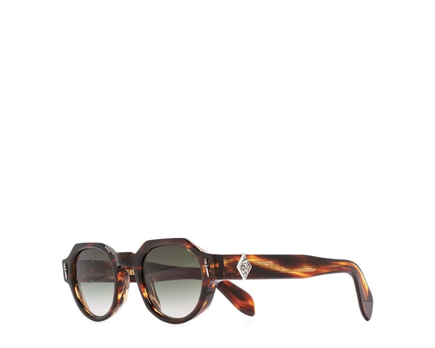 Cutler And Gross X The Great Frog Lucky Diamond Havana vue — monture havana premium