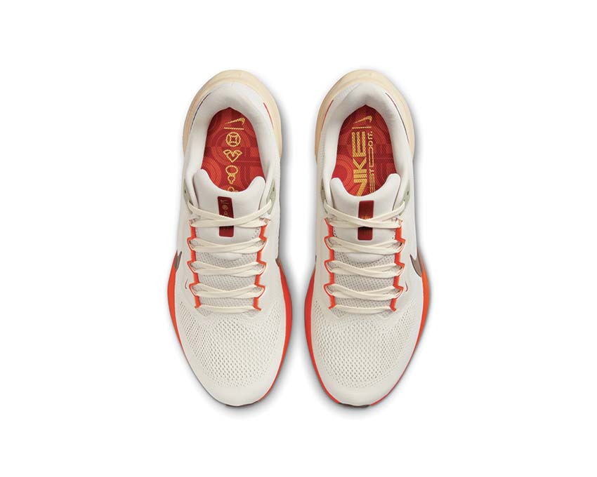 Nike Pegasus 41 Sail / Ironstone - LT Khaki - Safety Orange HV5975-102