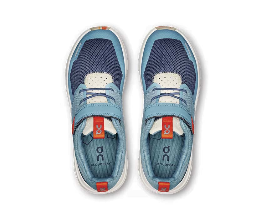 On Cloud Play Dust Kids — sneakers enfant CloudTec biométrie Dust/Dew