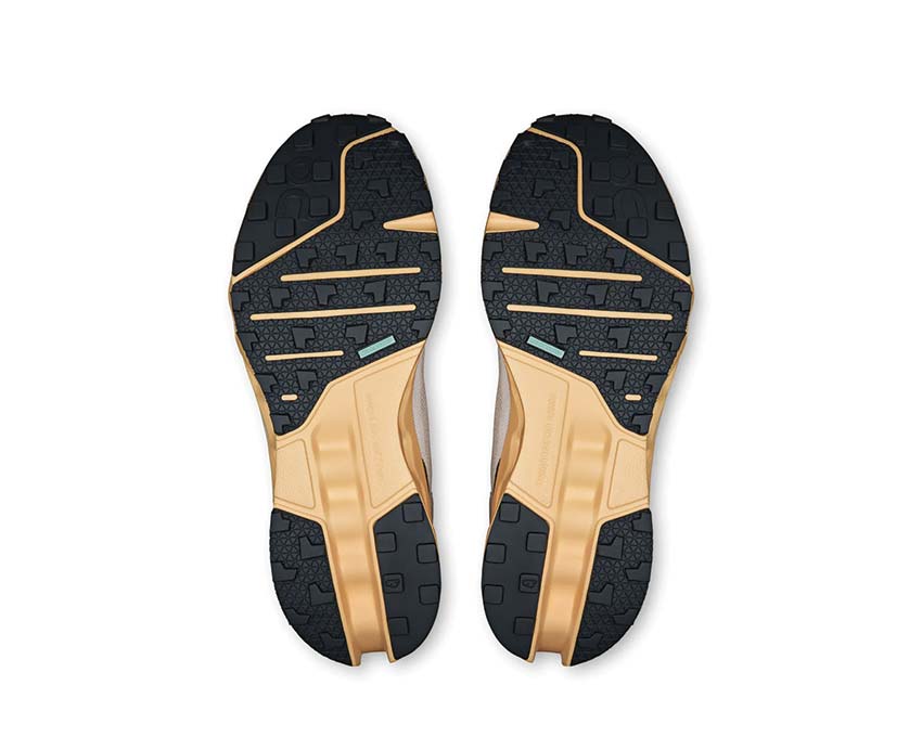 On Cloudsurfer Trail Silver/Blonde semelle — Missiongrip grip trail