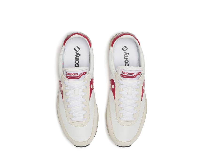 Saucony Trainer 80 White Red détail — semelle EVA