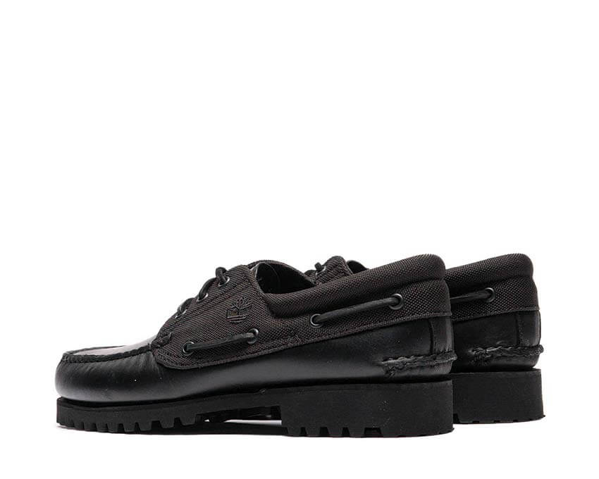 Timberland Authentic Boat Shoe détail — tige cuir et finitions authentiques
