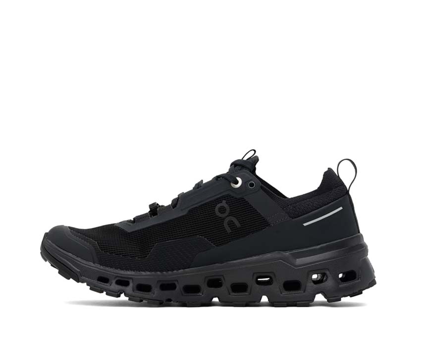 On Cloudultra 2 All Black Detail — Engineered-Mesh-Obermaterial