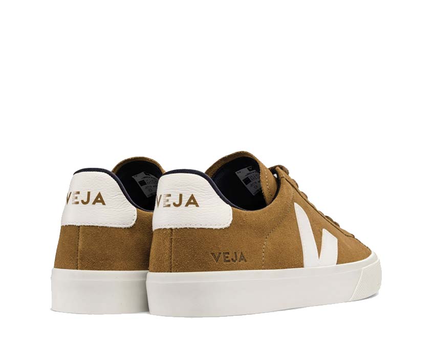 Veja Campo Bold Suede Black suela — suela caucho natural gruesa