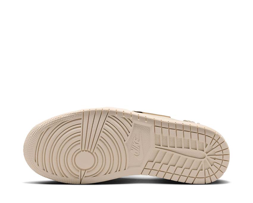 Jordan Air Jordan 1 Low Method Of Make W Legend LT Brown Metallic Gold — vue arrière