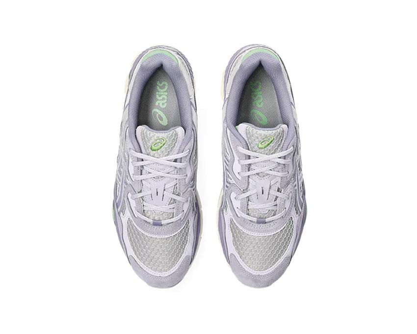 Asics Gel NYC Cement Grey/Ash Rock arrière — amorti Gel talon vintage
