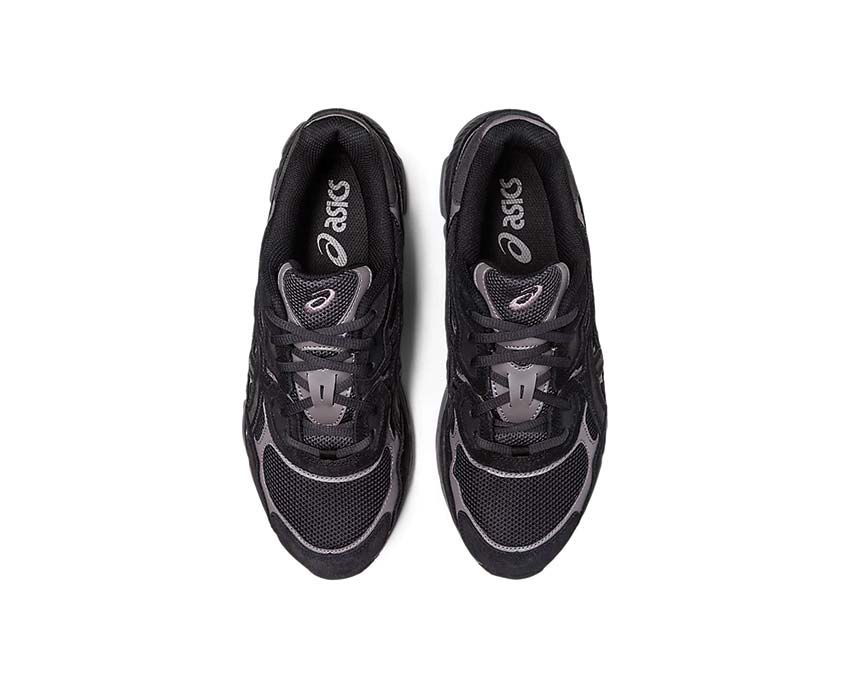 Asics Gel NYC Graphite Grey détail — matière premium