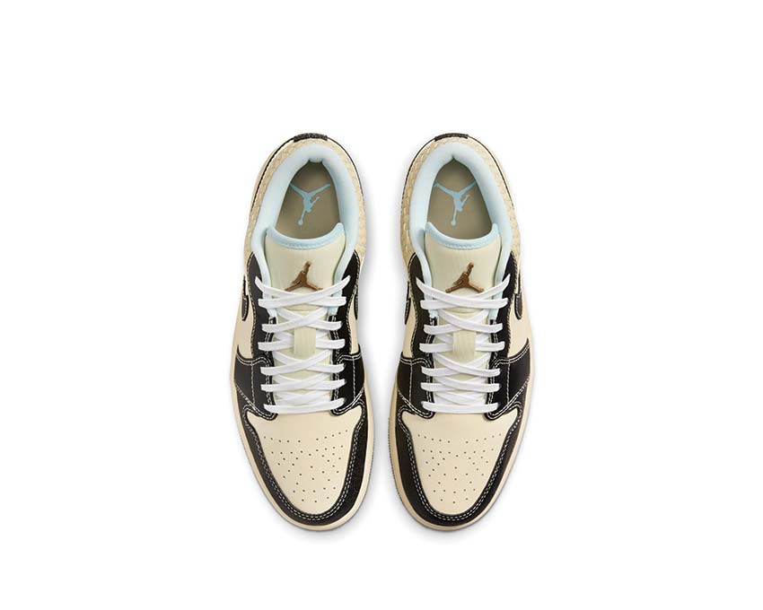 Air Jordan 1 Low SE Coconut Milk semelle — caoutchouc blanc sport basketball iconic