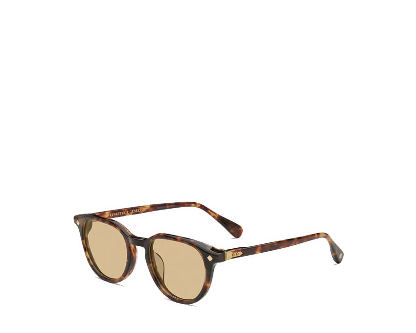 Lunetterie Générale Desert Rain Medium Tortoise vue — monture écaille artisanale Québec