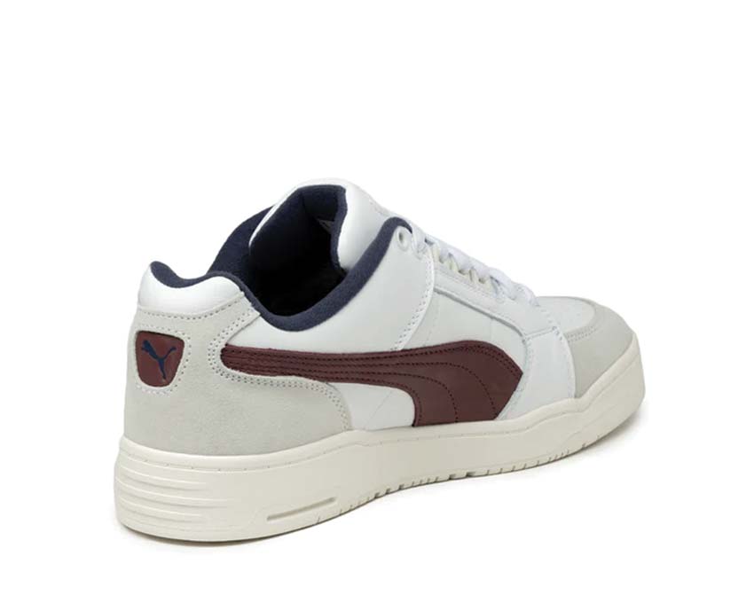 Puma Slipstream Lo Retro White Regal Red semelle — semelle tennis plate