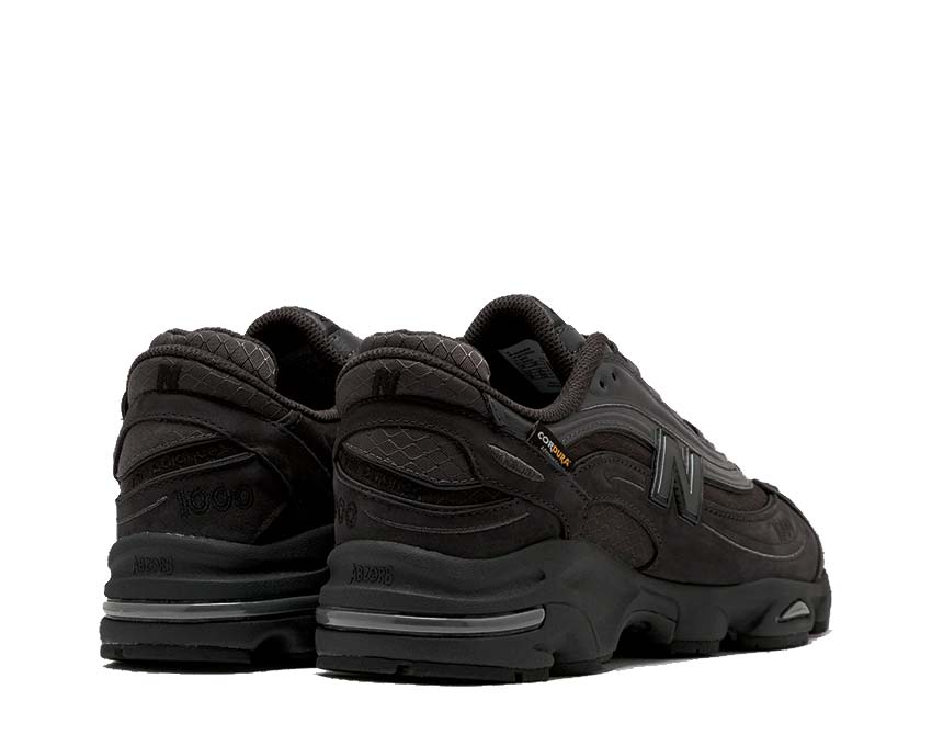 New Balance 1000 Cordura Black semelle — gomme durable tout-terrain