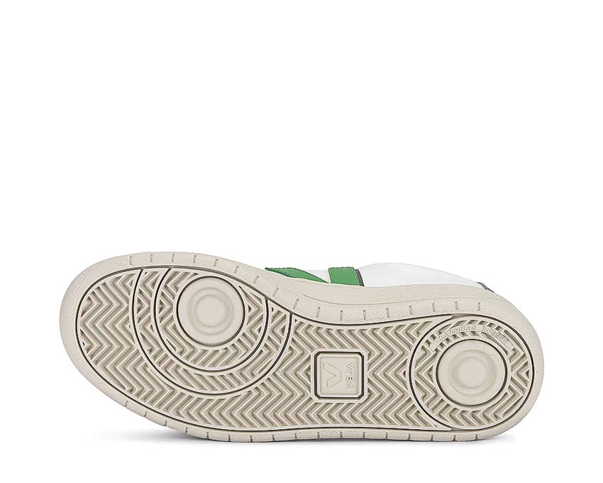Veja Urca White Leaf/Cyprus Sohle — Naturkautschuksohle