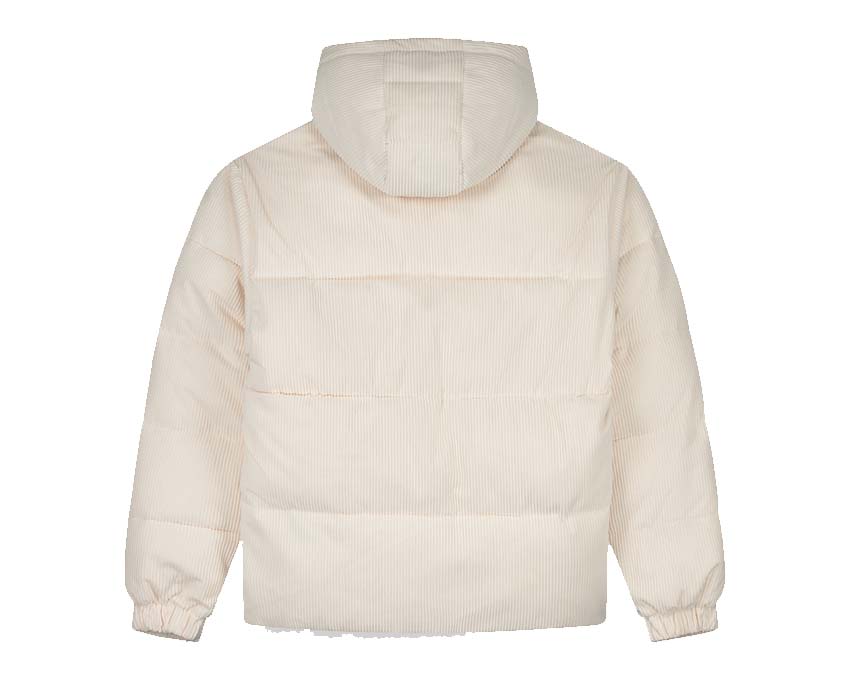 Arte Joey Corduroy Jacket Cream vista lateral — pana corte recto