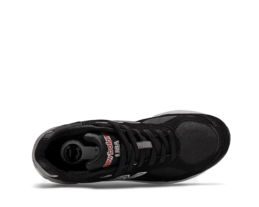 New Balance 990 Schwarz/Grau Made in USA Sohle — ENCAP Technologie made in USA
