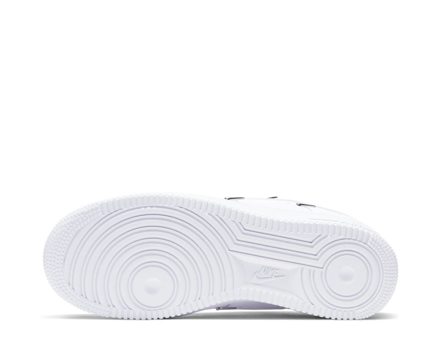 Nike Air Force 1 '07 LX W White Hyper Royal — vue de dessus