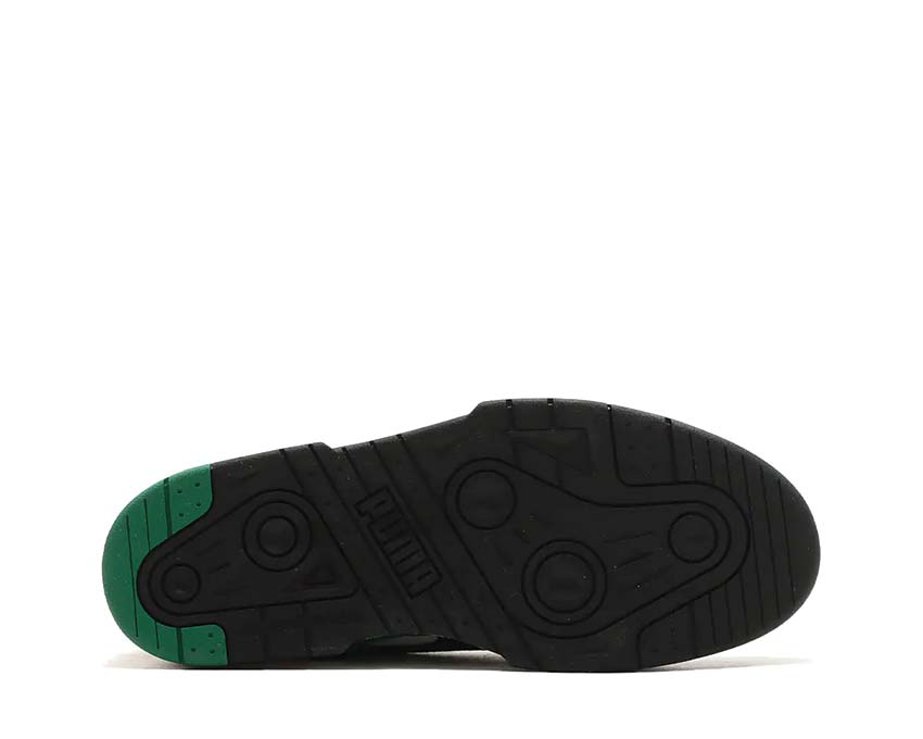 Puma Slipstream Archive Remastered White Vine Black détail — contrefort structuré