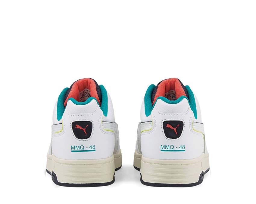 Puma Slipstream Lo STB White Parisian Night Sohle — flache vulkanisierte Sohle