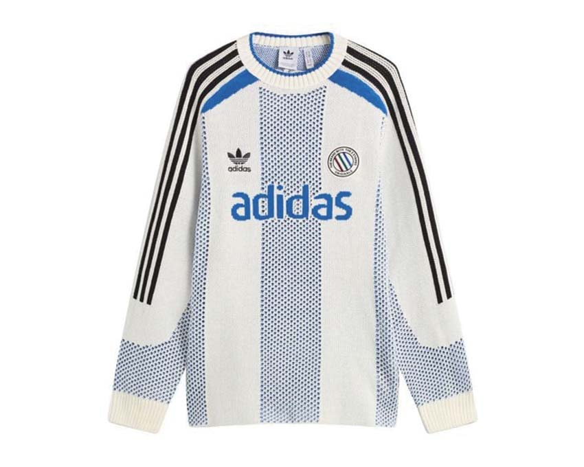 Adidas Adicolor Blokecore LS Pullover — sweat pullover unisexe coton vintage
