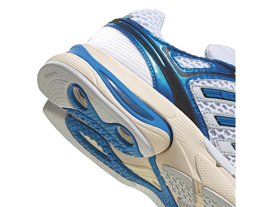 Adidas Adistar Control 5 Lucid Ray Blue vue latérale — tige mesh bleu running