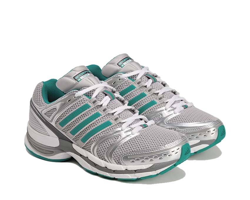 Adidas Adistar Control 5 x Sporty & Rich White sole — stabilizing running outsole