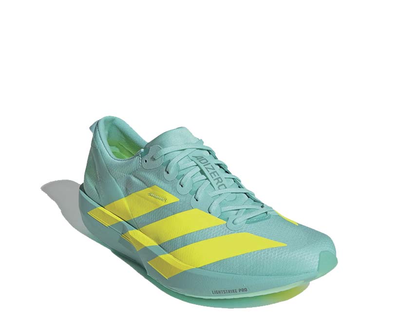 Adidas Adizero Adios 9 Flash Aqua semelle — semelle Lightstrike Pro carbone