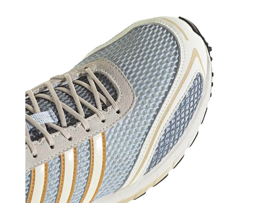 Adidas Adizero Adios OG Crystal Sky vue latérale — tige mesh bleu cristal légère