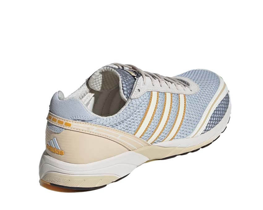 Adidas Adizero Adios OG Crystal Sky détail — empiècements bleu ciel running
