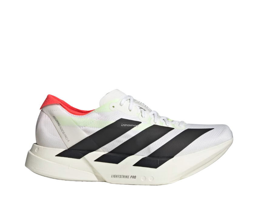 Adidas Adizero Adios Pro 4 Cloud White — Laufschuh Marathon Karbonplatte