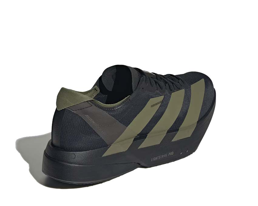 Adidas Adizero Adios Pro 4 Focus Olive détail — plaque carbone EnergyRods