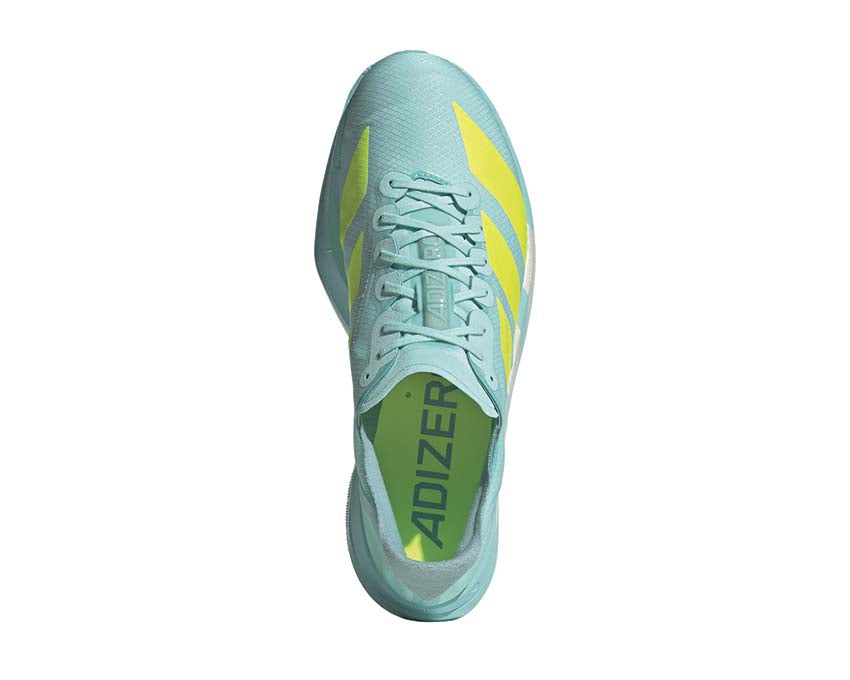 Adidas Adizero Adios Pro 4 Flash Aqua semelle — Energyrods carbone racing