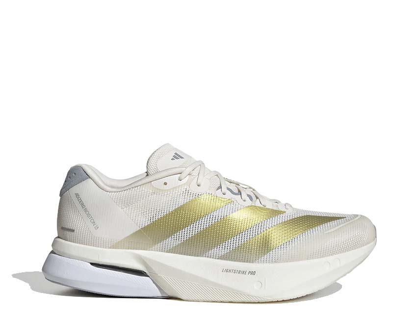 Adidas Adizero Boston 13 Gold Metallic — men's competition running shoe
