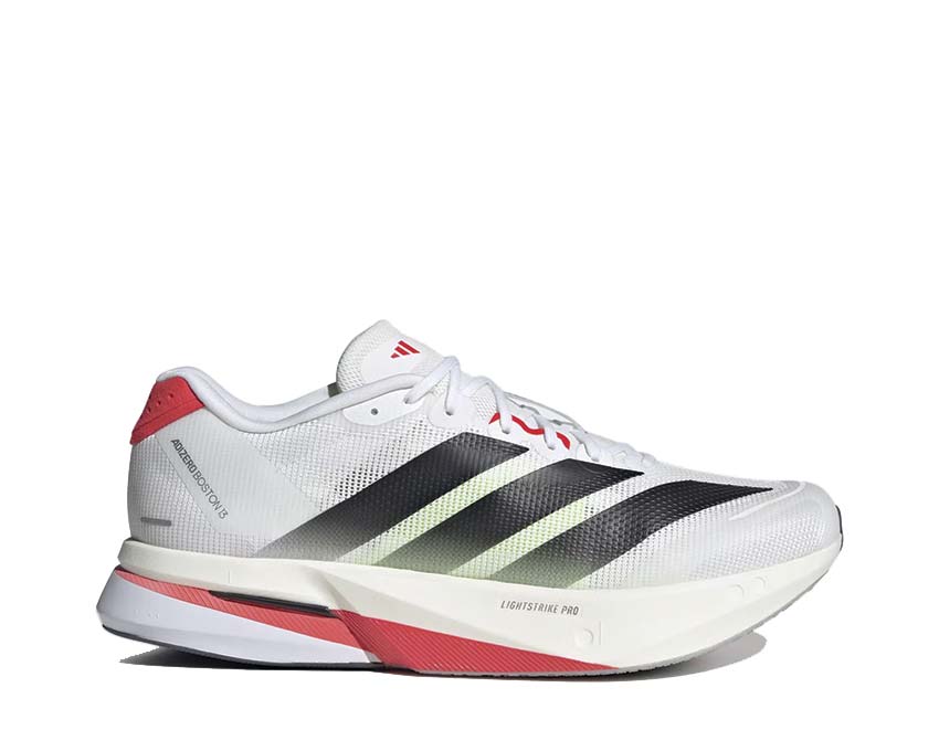Adidas Adizero Boston 13 Lucid Red — chaussure running homme entraînement