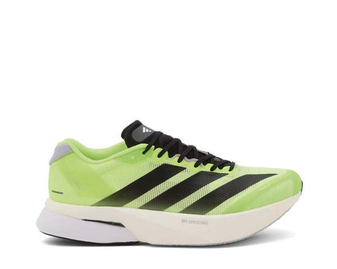 Adidas Adizero Boston 13 Lucid Lemon — chaussure running homme entraînement