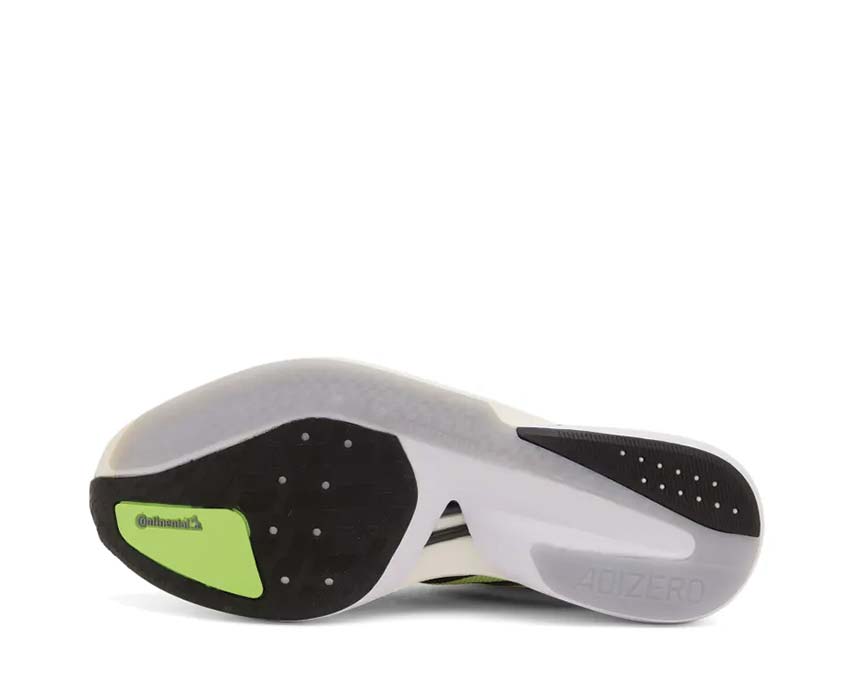 Adidas Adizero Boston 13 Lucid Lemon semelle — Lightstrike Pro amorti réactif