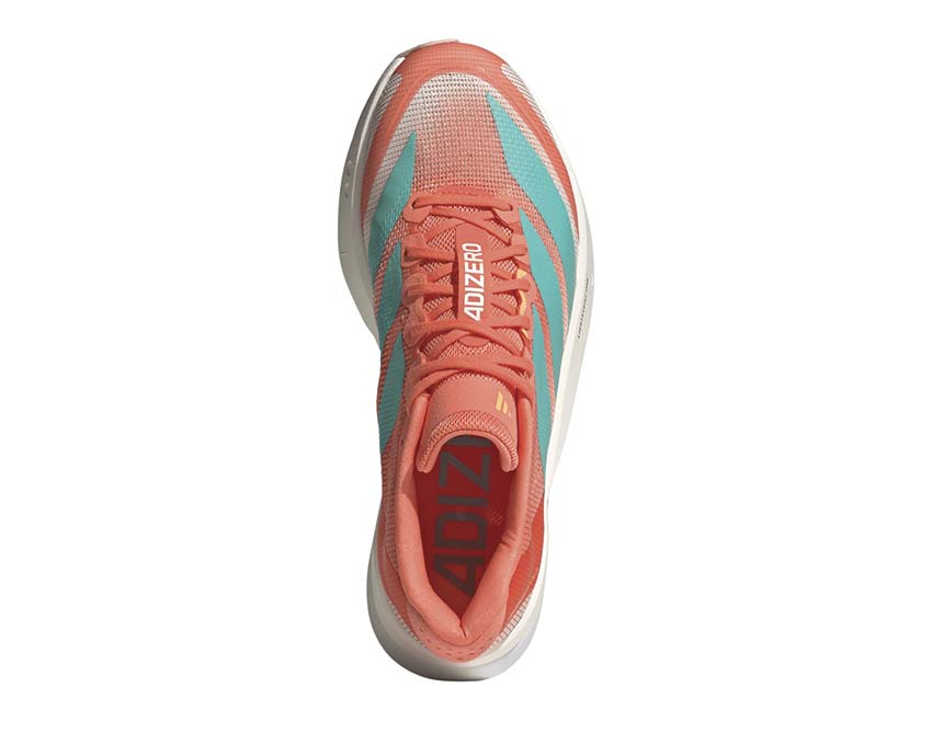 Adidas Adizero Boston 13 W Flash Orange — vista trasera