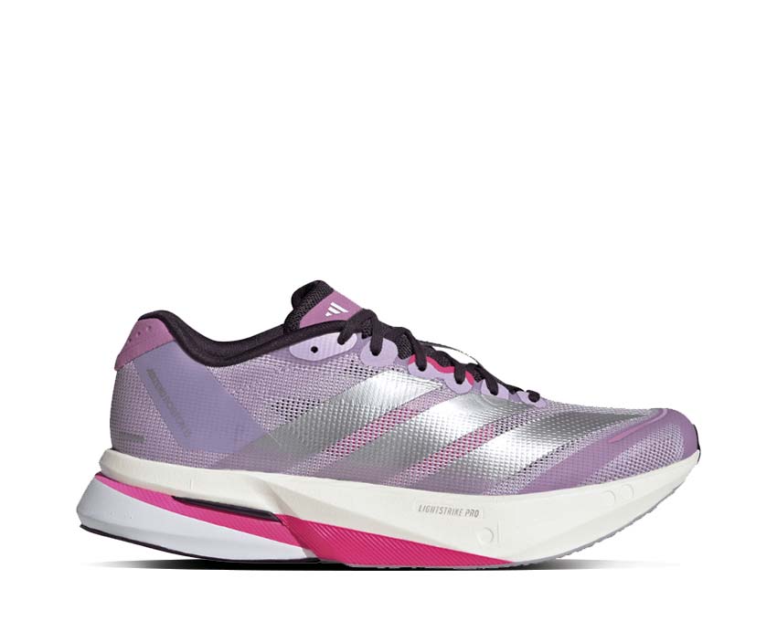 Adidas Adizero Boston 13 W Purple — zapatilla running mujer rendimiento