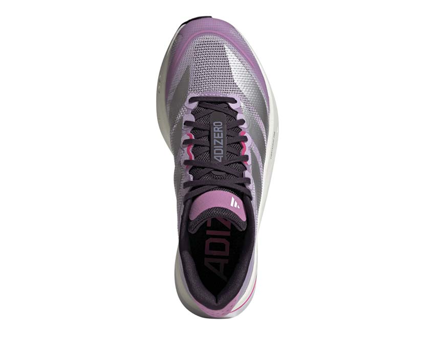 Adidas Adizero Boston 13 W Purple détail — mesh ultraléger