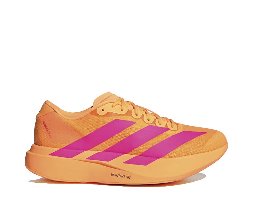 Adidas Adizero Evo SL Flash Orange — zapatilla running hombre naranja vivo