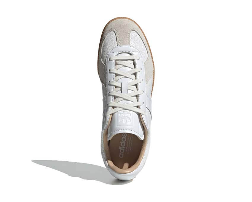 Adidas BW Army Cloud White vue arrière — contrefort renforcé style militaire