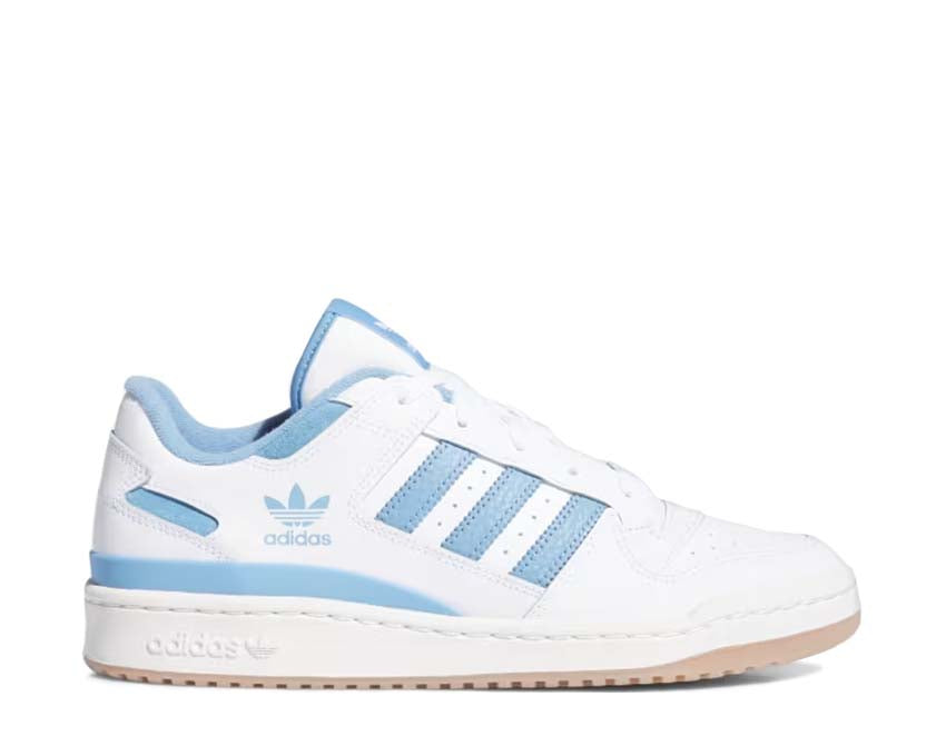 Adidas Forum Low CL Cloud White — sneaker homme cuir velcro basketball vintage