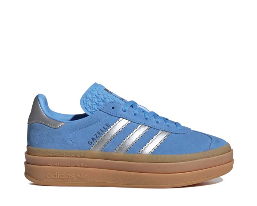 Adidas Gazelle Bold W Blue Burst — sneaker femme plateforme bleu vif